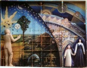 Peinture de Jean Paul COUCKE: Synchronicité