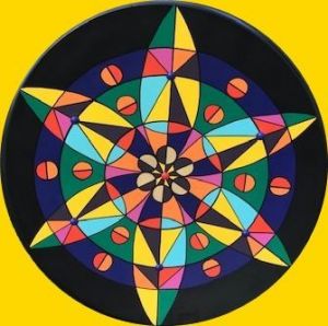 Peinture de ANTOINE MELLADO: Virus en costume de fête 9