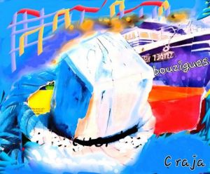 Oeuvre de chriS: Amarrage Bouzigues