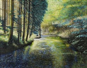 Peinture de RA FREDERICK: Lumière du matin