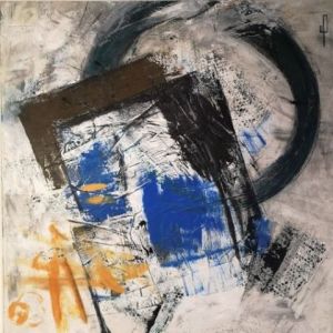 Peinture de dominique Phenix: Escape Game