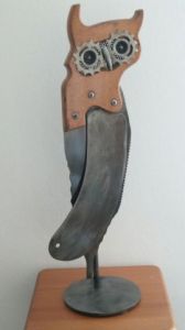 Sculpture de JORG: Scie chouette