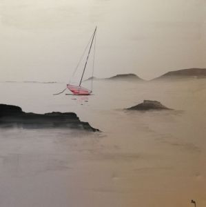 Peinture de Family GUISSET: Matin brumeux