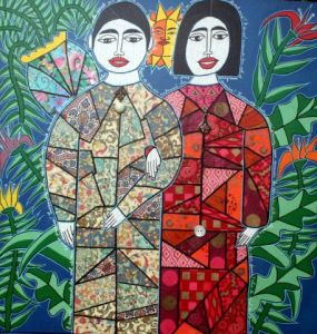 Oeuvre de ANTOINE MELLADO: Les amoureux du Lac.