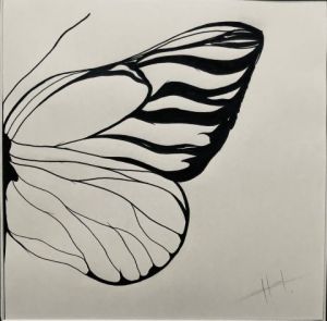 Dessin de HK : En un battement d'aile.