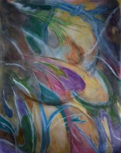 Peinture de Christian Bligny: Rêverie tropicale 2