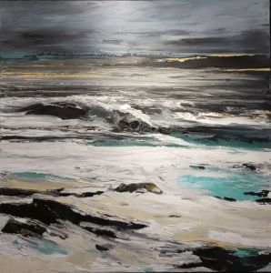 Peinture de SOPHIE BOURGON: Tempête