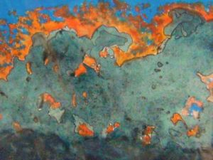 Peinture de Helene Nougaret: La chasse à l'ivoire