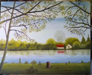 Peinture de Marcel Delcroix