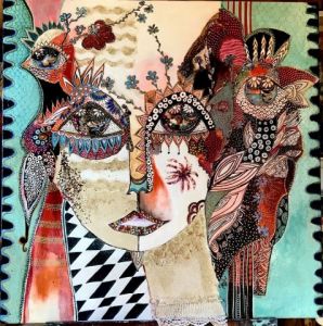 Peinture de CAROLE JEULIN: Pour arriver jusqu’à toi