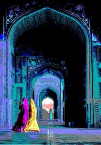 Art_numerique de Françoise DELEGLISE: Inde magique