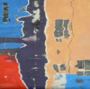 Peinture de cornelius: reflets à Burano