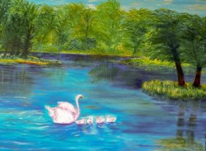 Peinture de LUCIE2: EN FAMILLE