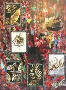 Peinture de SONYA DZIABAS: «  Nature made woman »