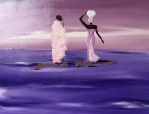 Peinture de PATRICK VIEVILLE: EVASION MAUVE