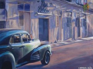 Peinture de FRANCK DENUEL: Dos Pellotas