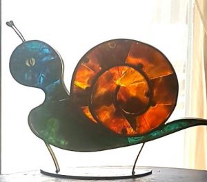 Vitrail de van - mo: La Cagouille