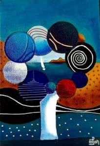 Peinture de Marie-Pierre JAN: Arbre 1