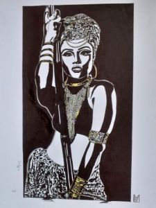 Dessin de MALAVOI: Sébille, la guerrière