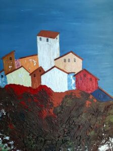 Oeuvre de Mifapom: Village Catalan