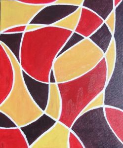 Peinture de valerie jouve: l envol