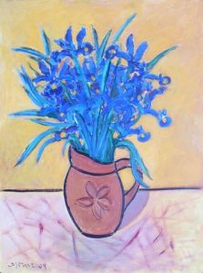 Peinture de DENISE JOUVE: iris