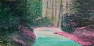 Peinture de LUCIE2: LUEURS MATINALES