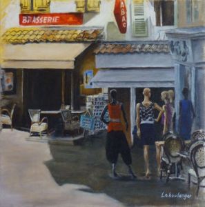 Peinture de Leboulanger: Etres ou pas êtres