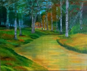 Peinture de LUCIE2: VOYAGE DE LA RIVIERE