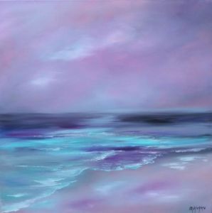 Peinture de MARTINE GREGOIRE: Sérénité 