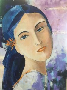 Peinture de janine chetivet: fierté