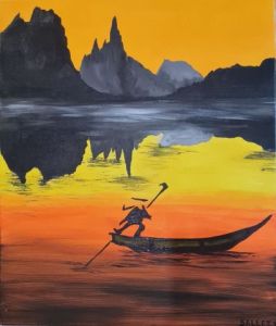 Peinture de isabelle sallet : PECHE