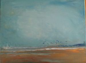 Peinture de PLUME NATHALIE MAISONNEUVE: grand air