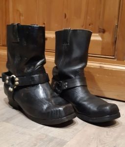 Sculpture de Lalat: botte nordiste