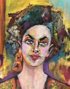 Peinture de soffya: Tara, amour de coton, café et chocolat