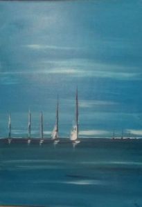 Peinture de PLUME NATHALIE MAISONNEUVE: sobre