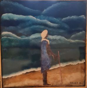 Peinture de isabelle sallet : BERBERE