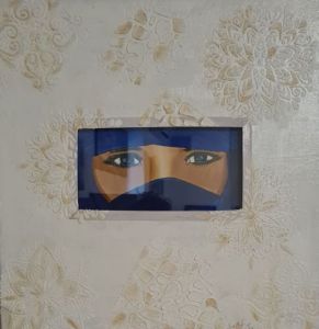 Peinture de isabelle sallet : TOUAREG