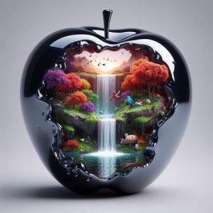 Art_numerique de Peterayan: Pommes d'Amour 2