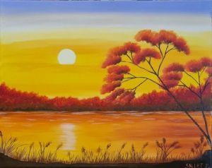 Peinture de isabelle sallet : AUTOMNE