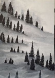 Peinture de isabelle sallet : ALTITUDE