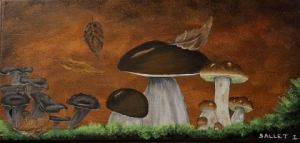 Peinture de isabelle sallet : DOUCEUR AUTOMNALE