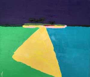 Peinture de valerie jouve: ILES DE BROUEL 3