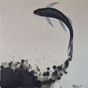 Peinture de isabelle sallet : LA BRAVOURE