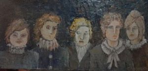 Peinture de corine richaud: La famille