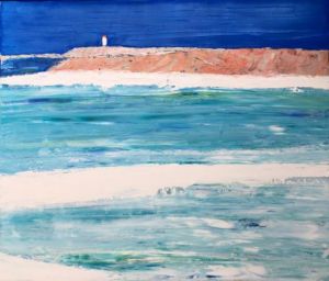 Peinture de valerie jouve: LES GLENAN