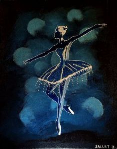 Peinture de isabelle sallet : UNE ETOILE