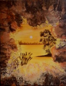 Peinture de isabelle sallet : CHIMERES