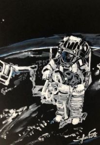 Peinture de COMETE: canadarm2