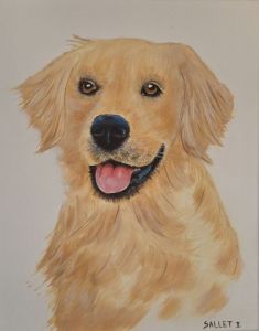 Peinture de isabelle sallet : WAF